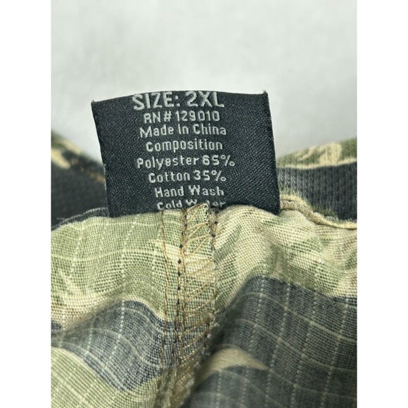 Valken Tactical V-TacCamo Cargo Pants Mens 2XL Ripstop Outdoor Adjustable Ankles - Picture 3 of 13